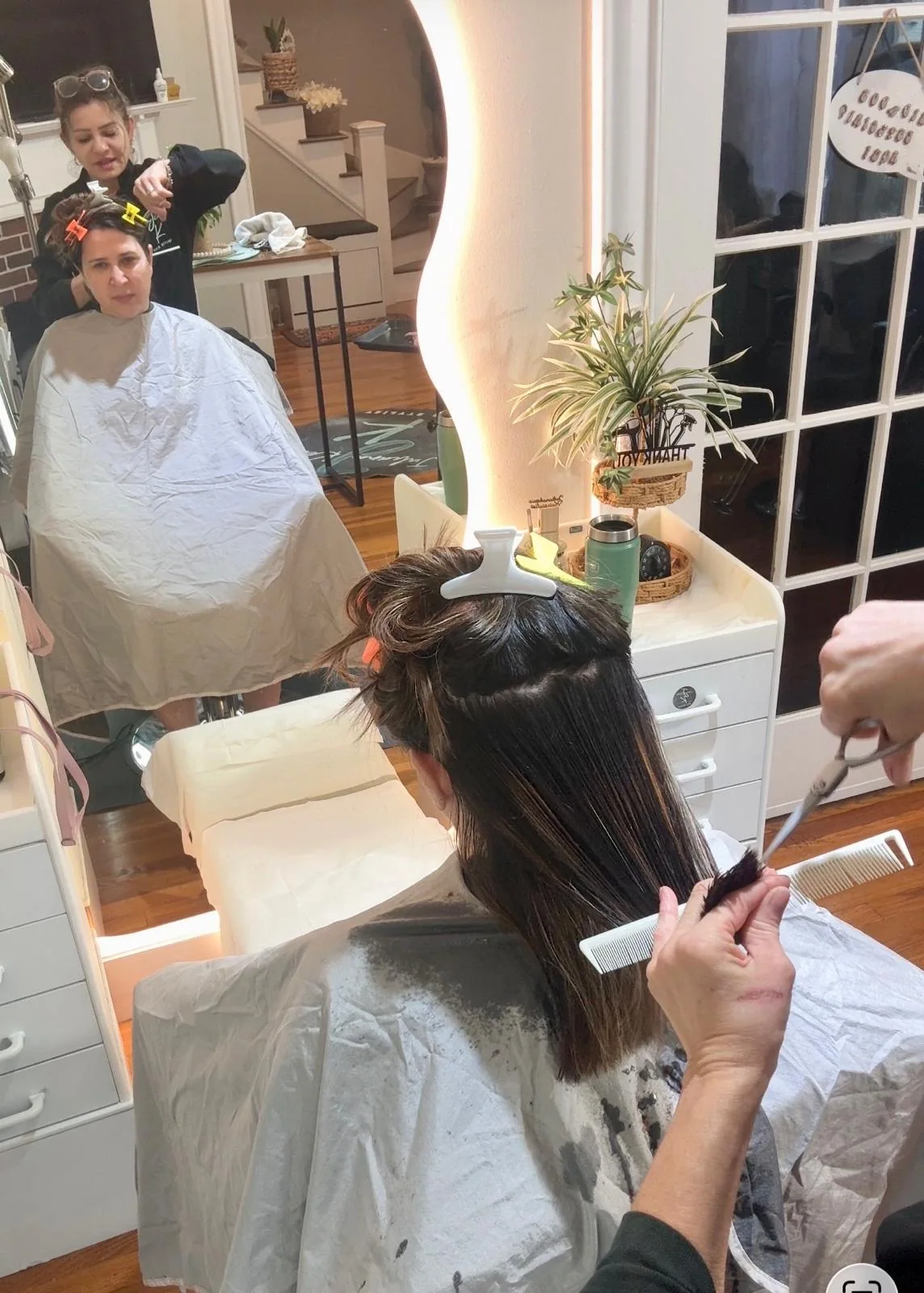 Corte em andamento